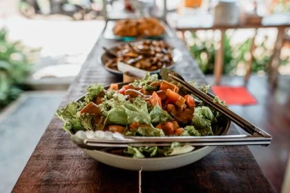 200-hour Yoga Teacher Training in Bali - meals - wide Horizontal